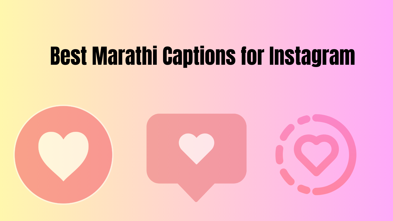 Marathi caption for Instagram